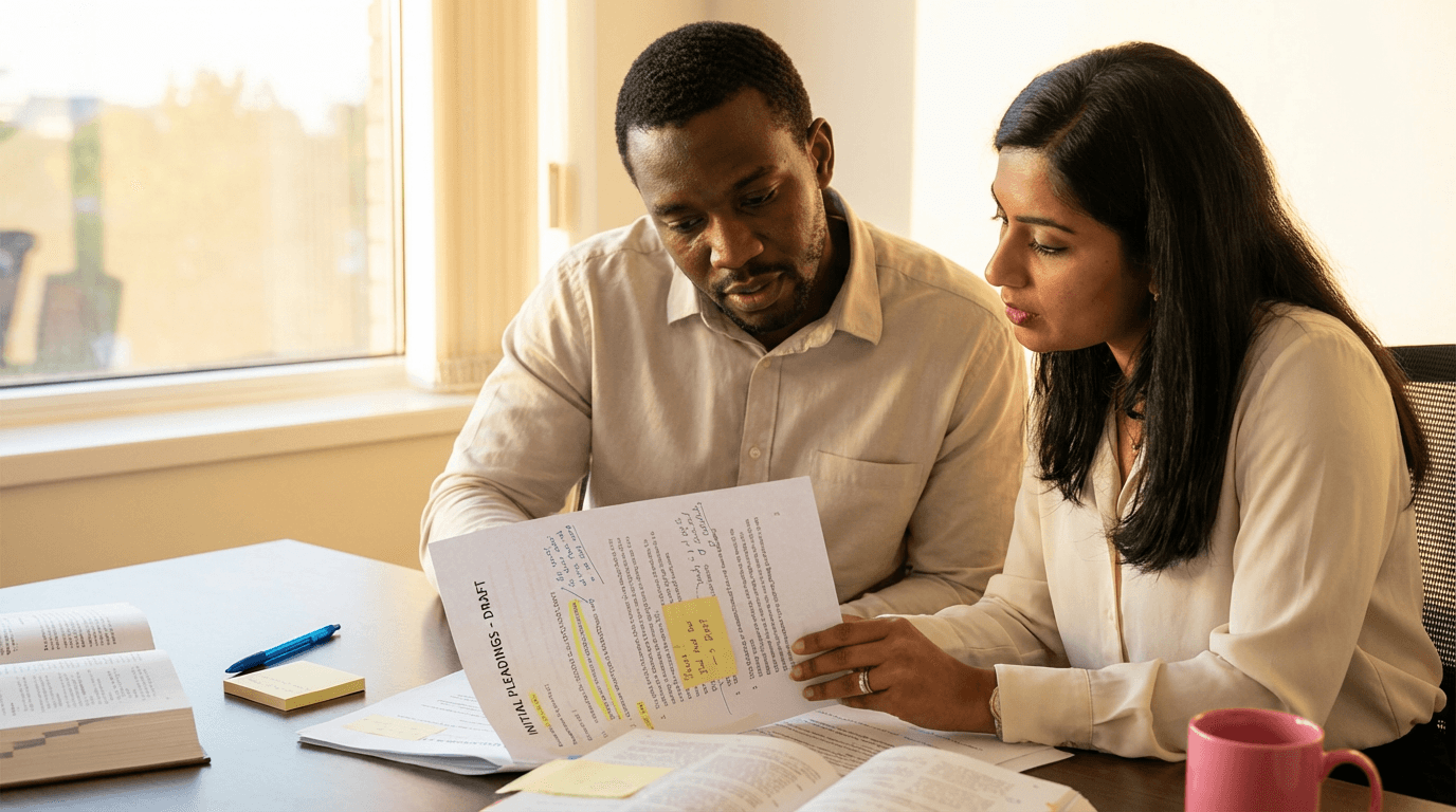 Drafting Initial Pleadings in Civil Law Course