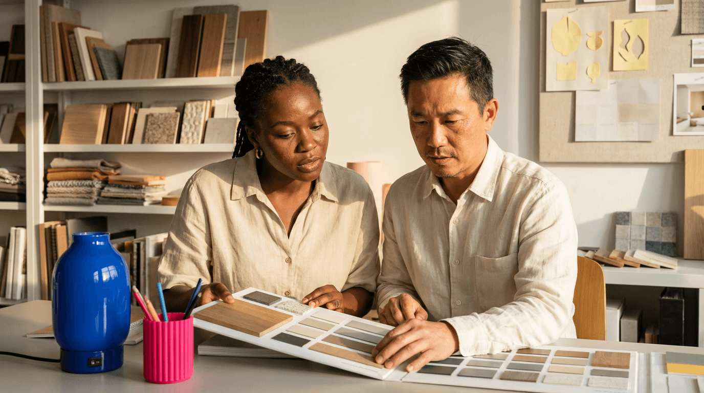 Curso de Designer de Cores e Materiais