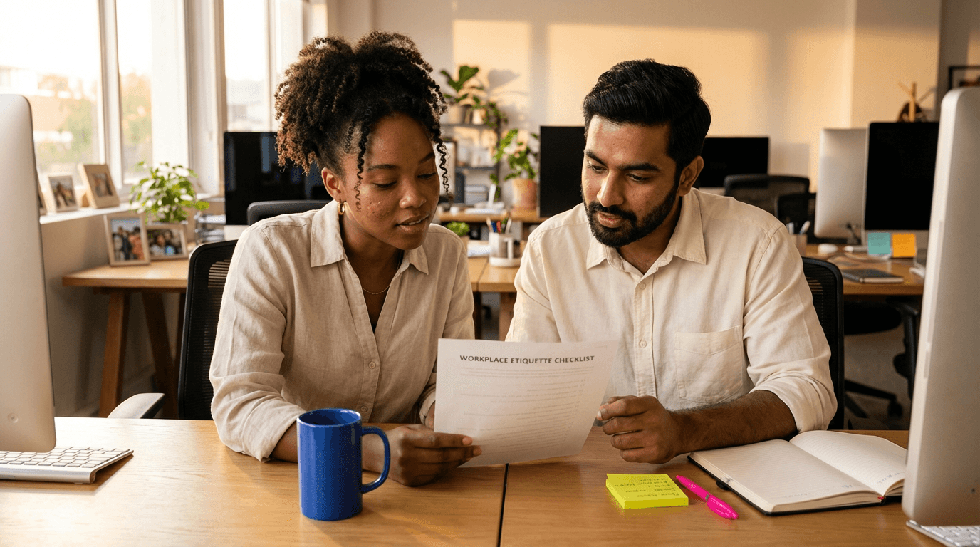 הכשרה בנימוסי מקום עבודה