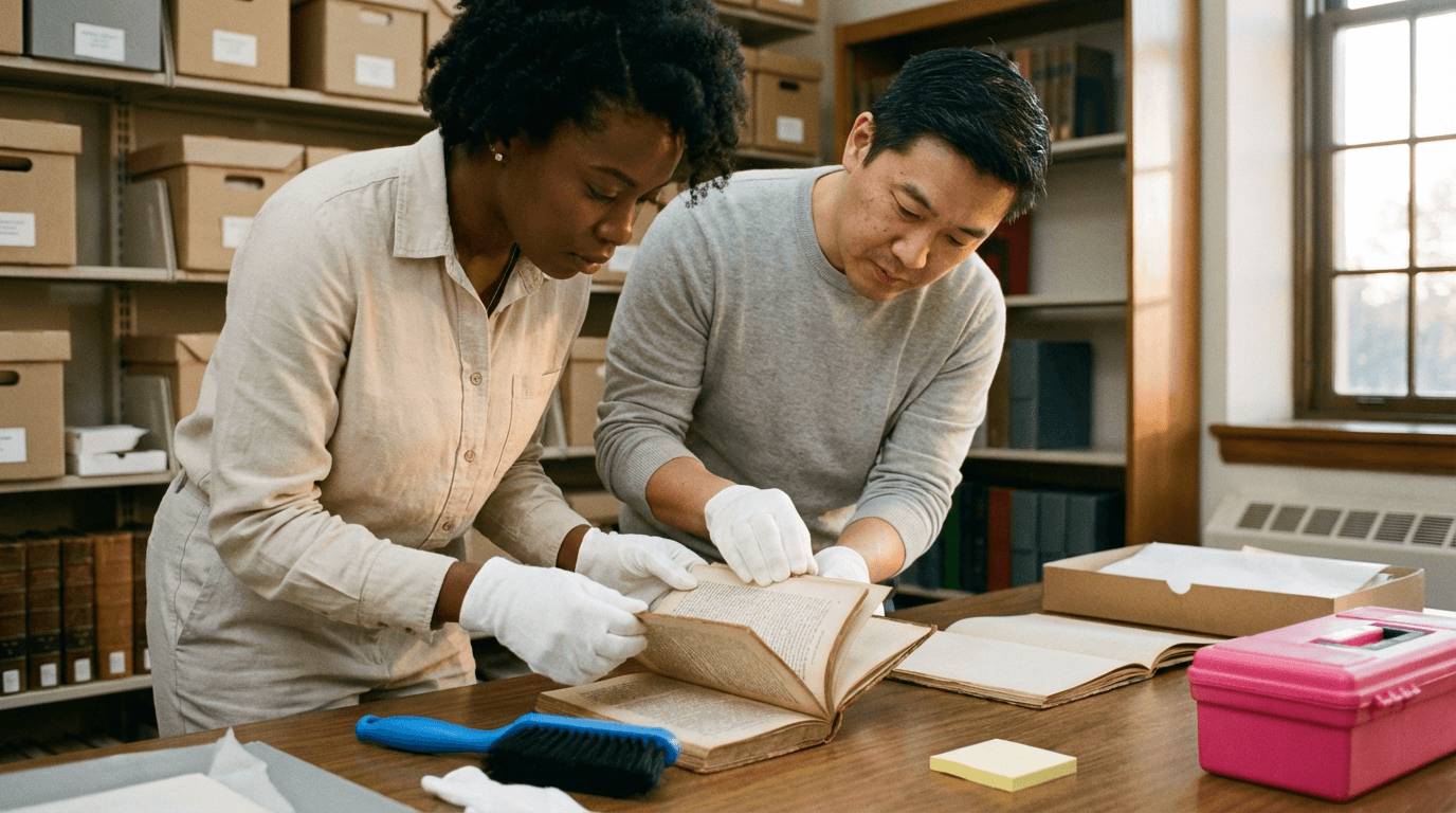 Curso de Assistente de Preservação de Acervos