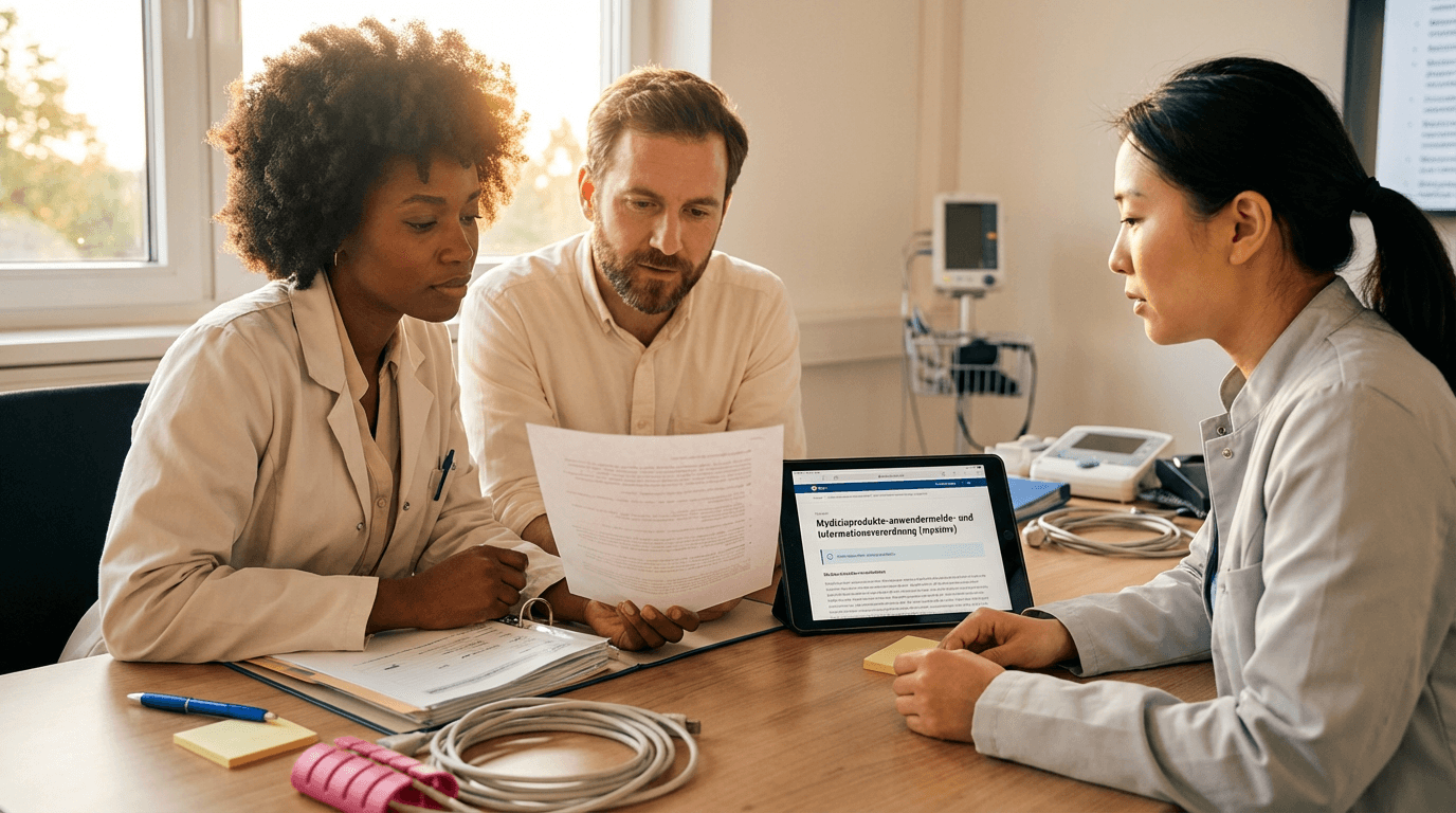 Schulung Medizinprodukte-anwendermelde- Und Informationsverordnung (mpaimv)