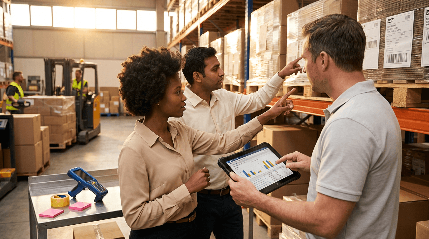 קורס הכשרה בניהול מחסנים מורחב (EWM) של SAP