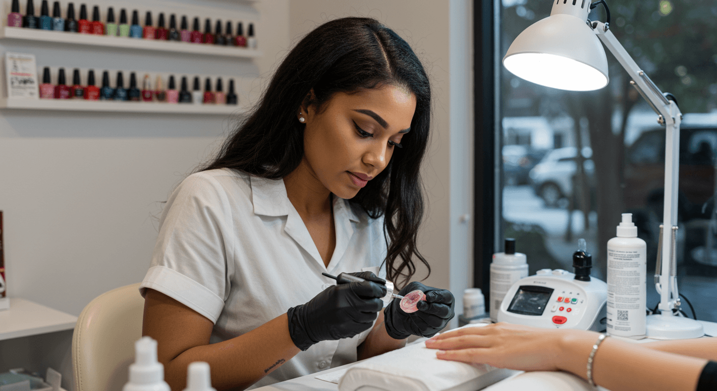 Curso de Unha de Gel e Fibra de Vidro