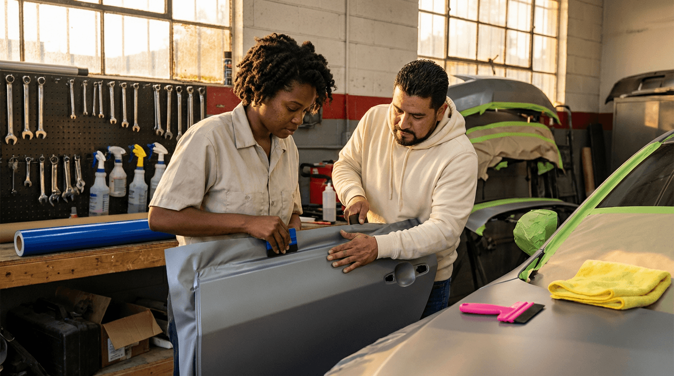 Vehicle Vinyl Application Course