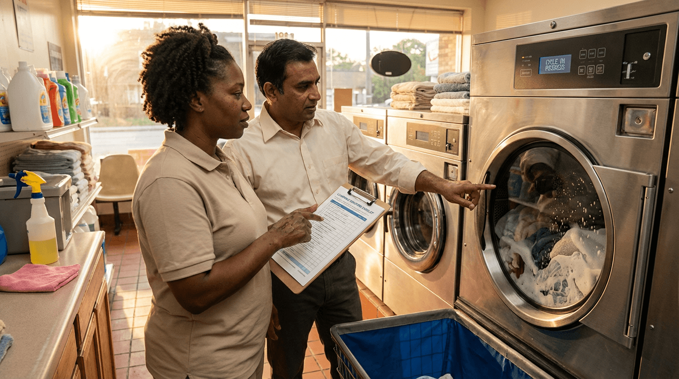 Laundromat Operation Training