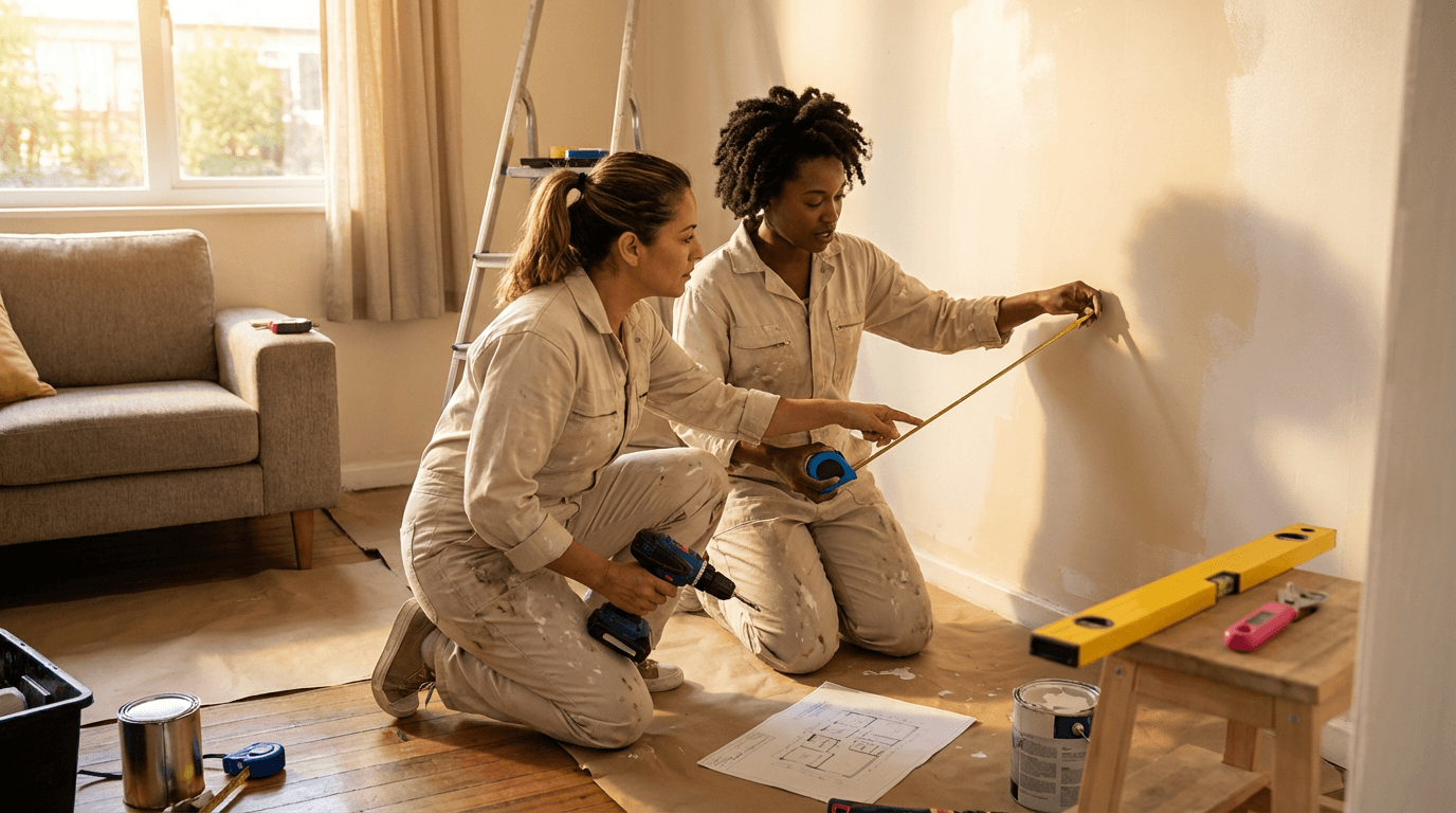 Curso de bricolaje y mejoras del hogar para mujeres