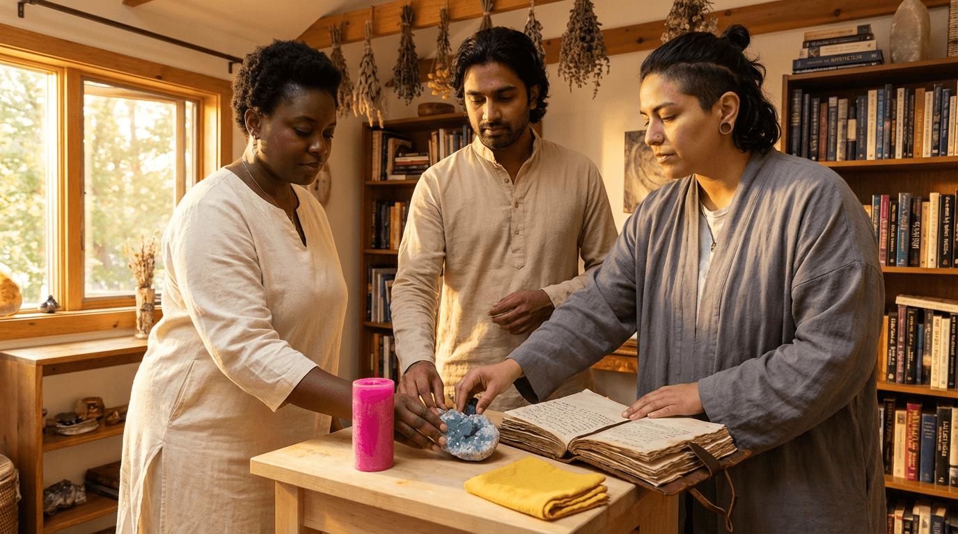 Curso de hechicería y prácticas esotéricas