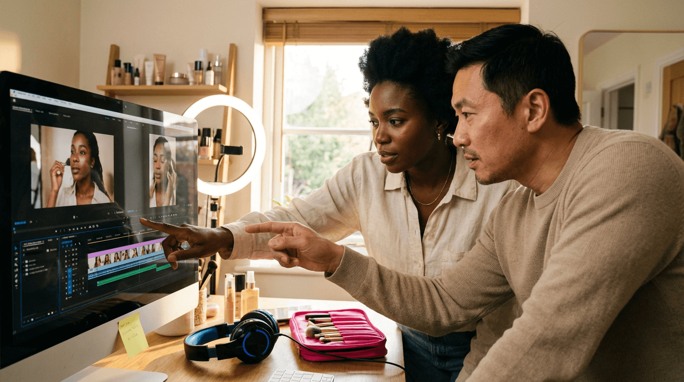 Curso de Editor de Vídeo de Beleza