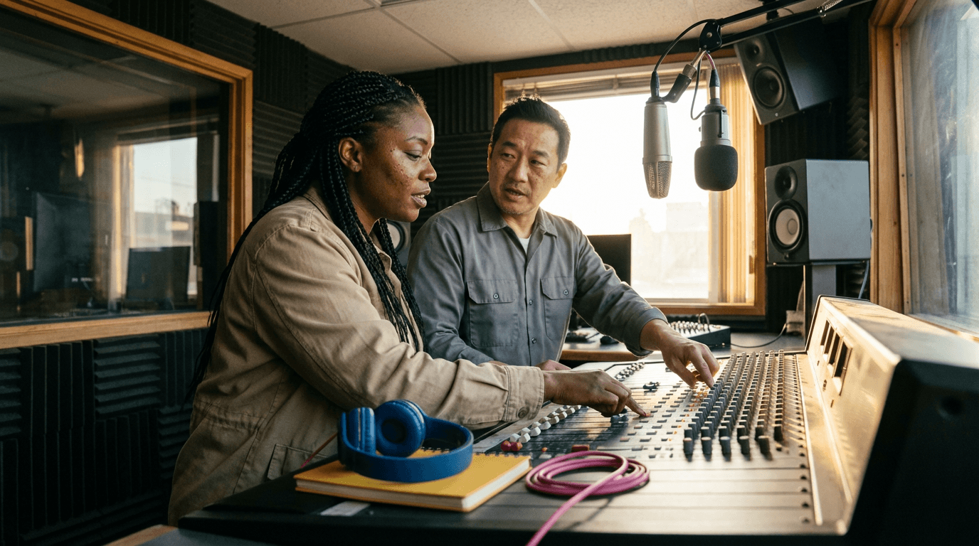 Curso de Técnico de Som de Rádio