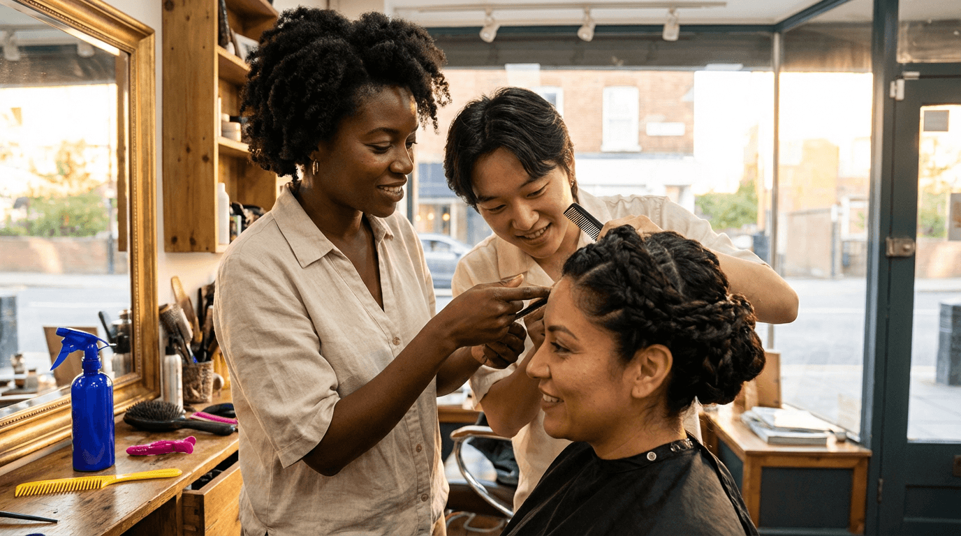 Curso de peinados recogidos