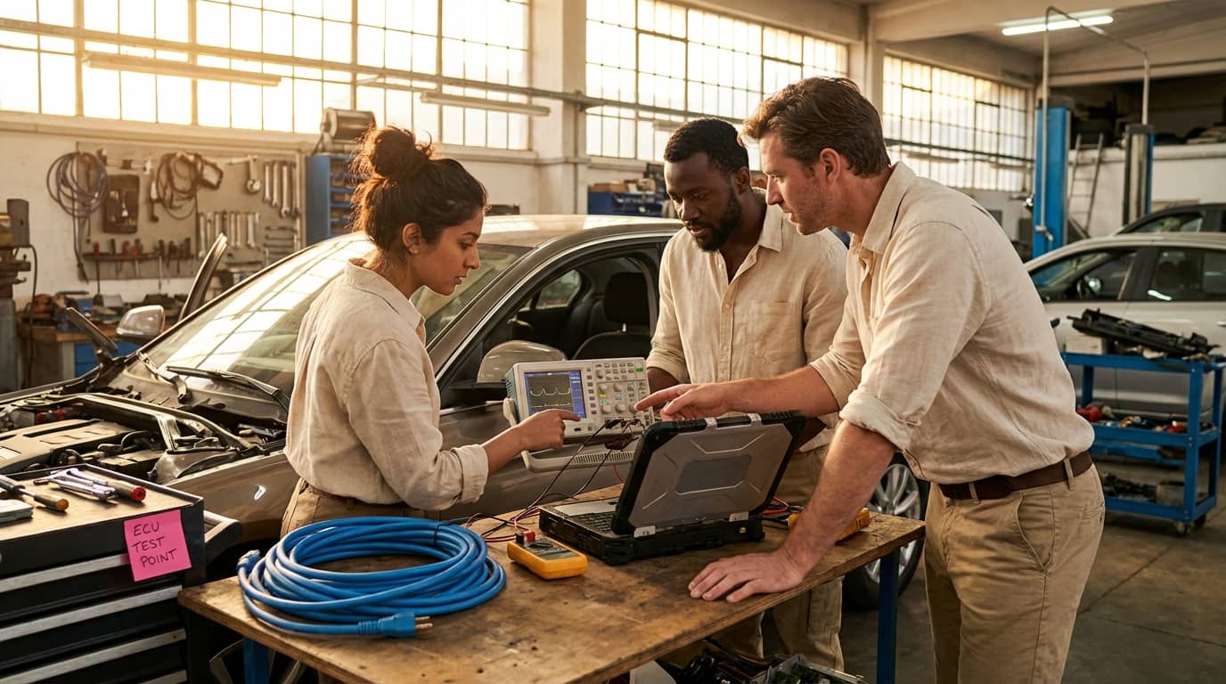 curso de verificación y pruebas de sistemas embebidos en automoción