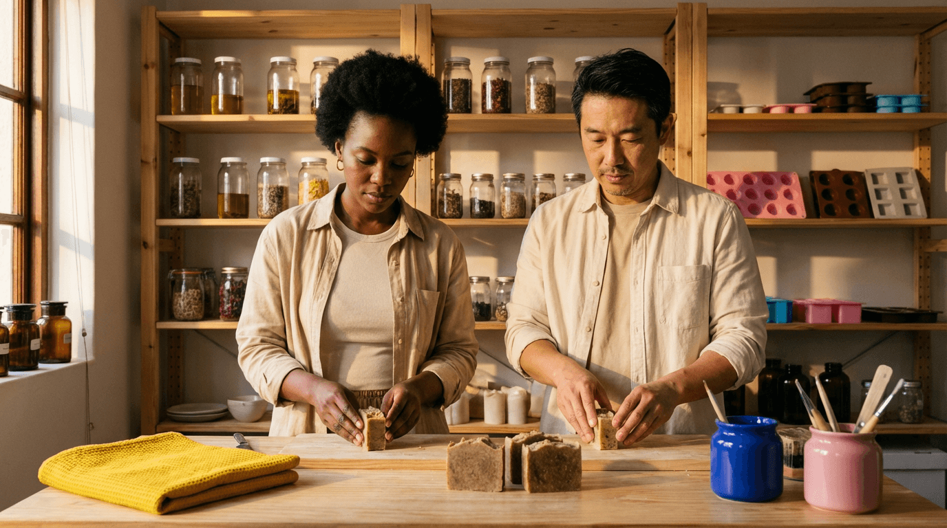 Curso de Saboaria Artesanal