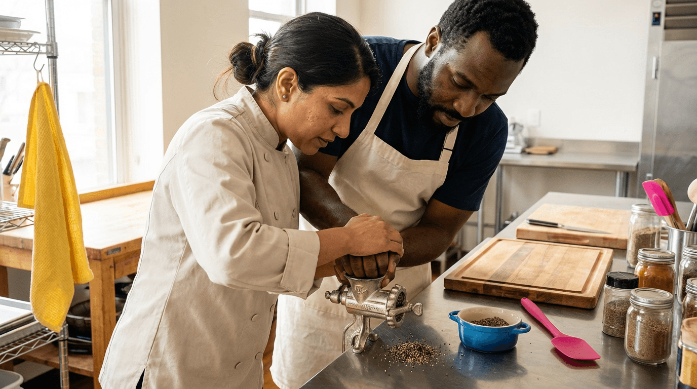 Ground Black Pepper Course