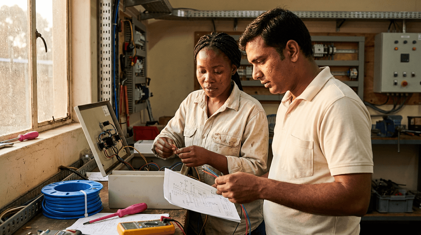 קורס בניית לוחות בקרה