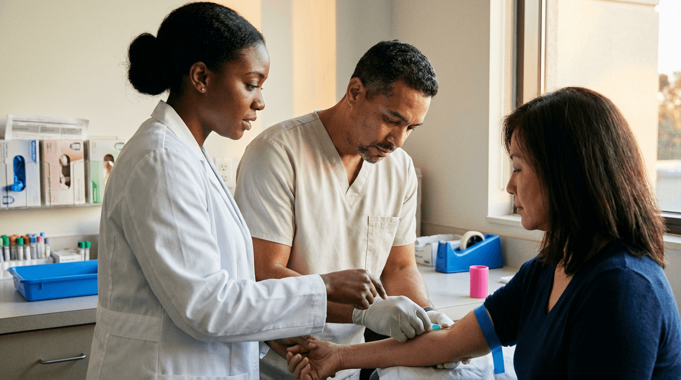 Curso de Punção Venosa e Coleta de Sangue