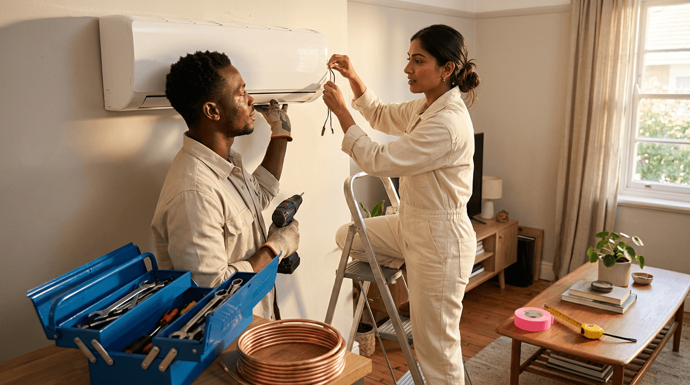 curso de instalación de sistemas split