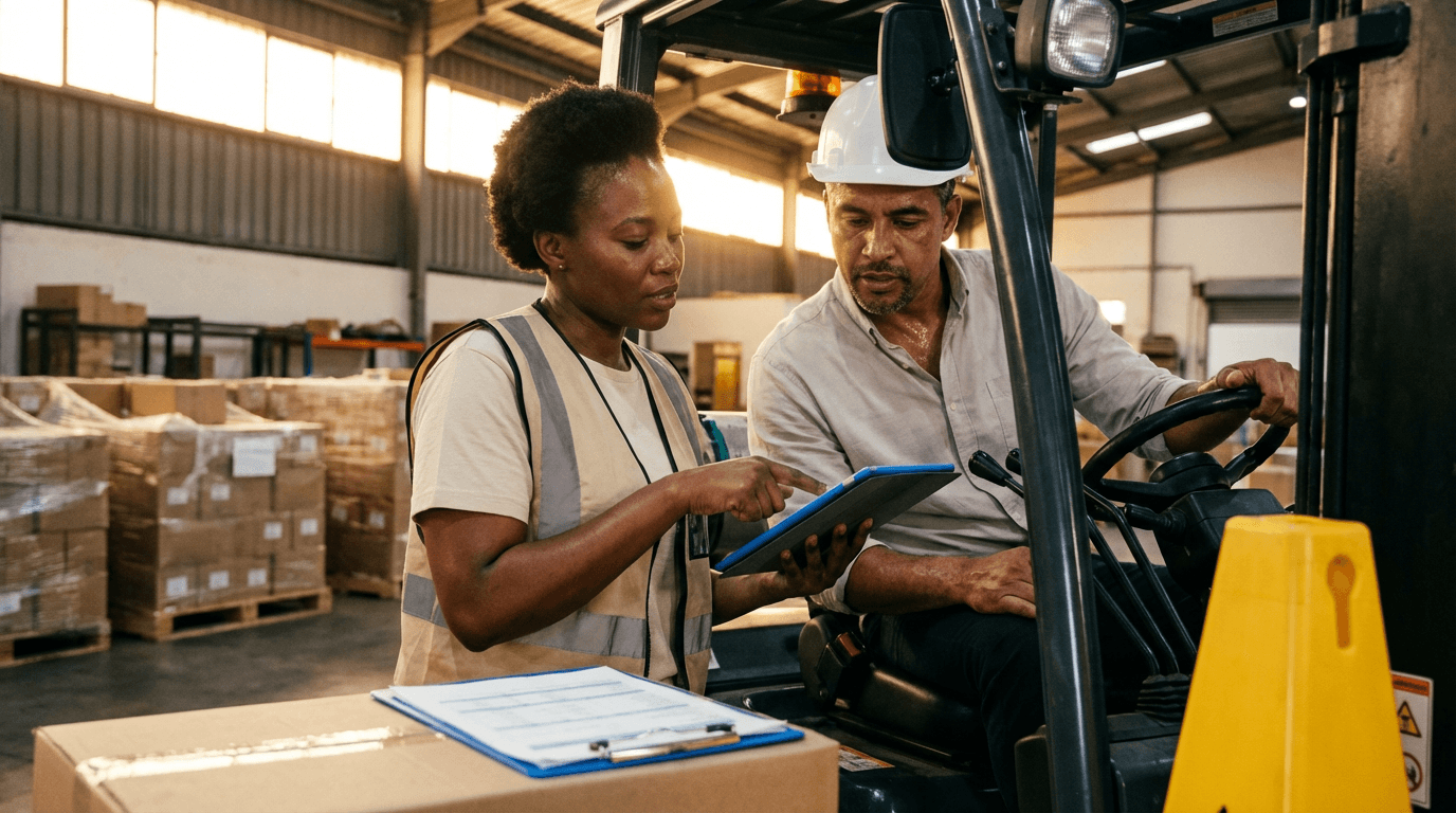 Curso de Instrutor de Empilhadeira