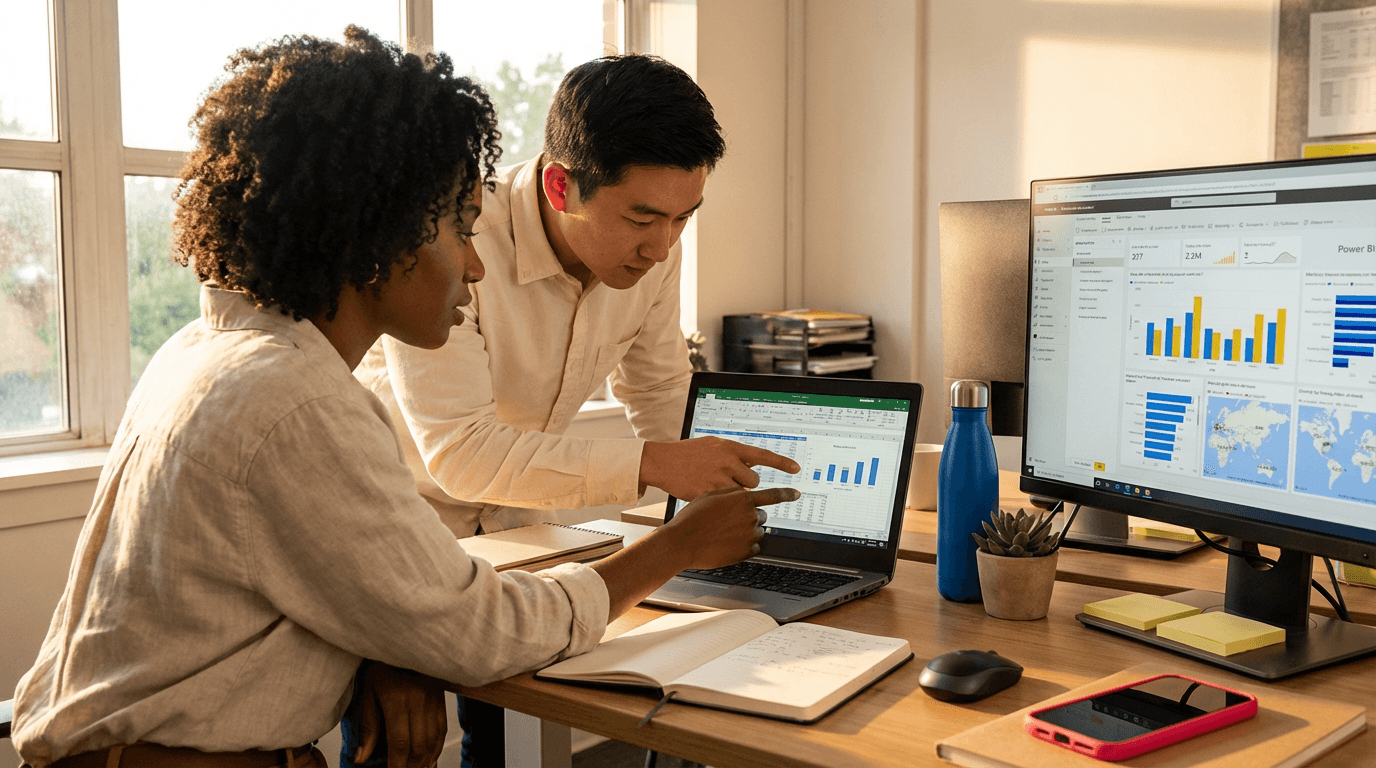 curso de cuadros de mando en Excel y Power BI