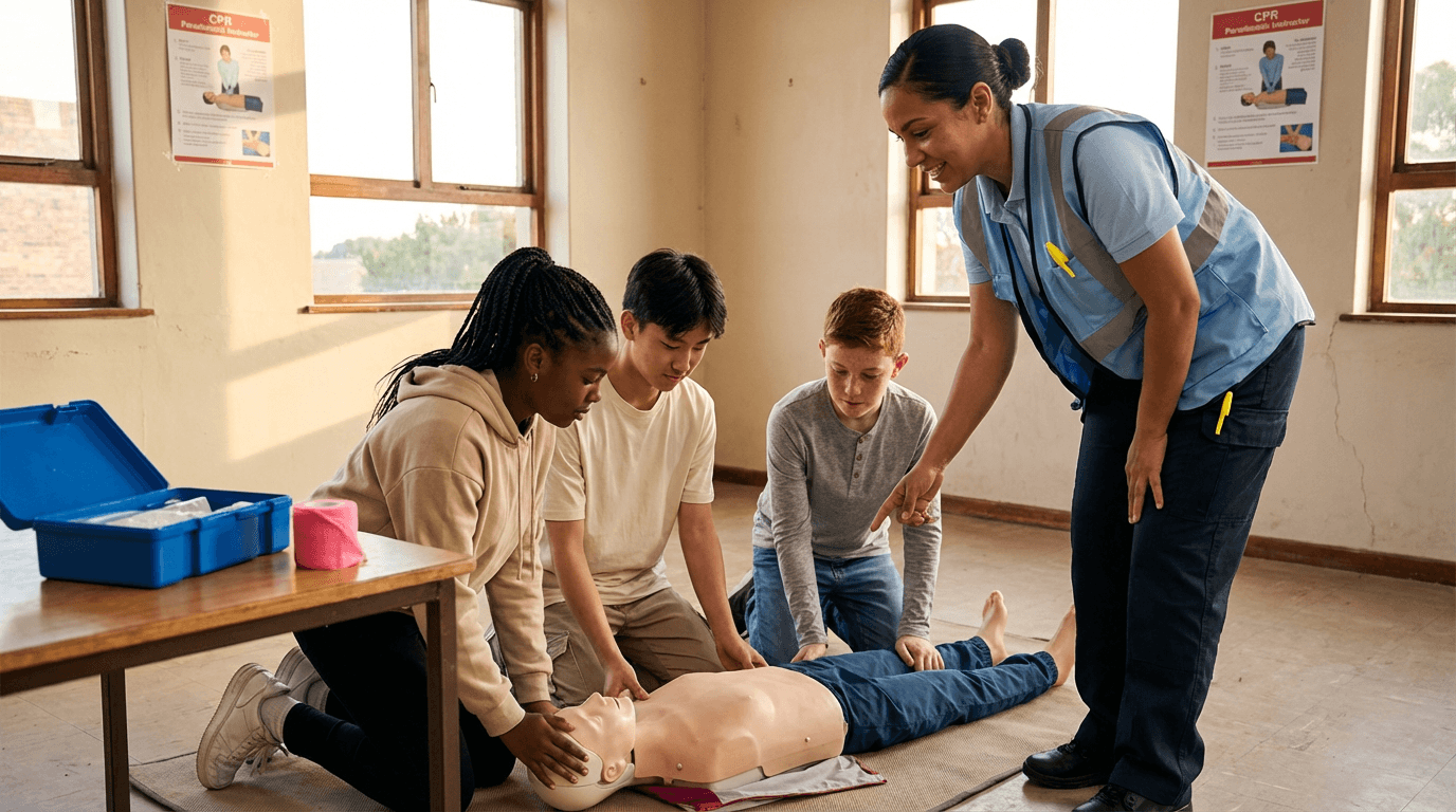 Erste-Hilfe-Kurs für Jugendliche
