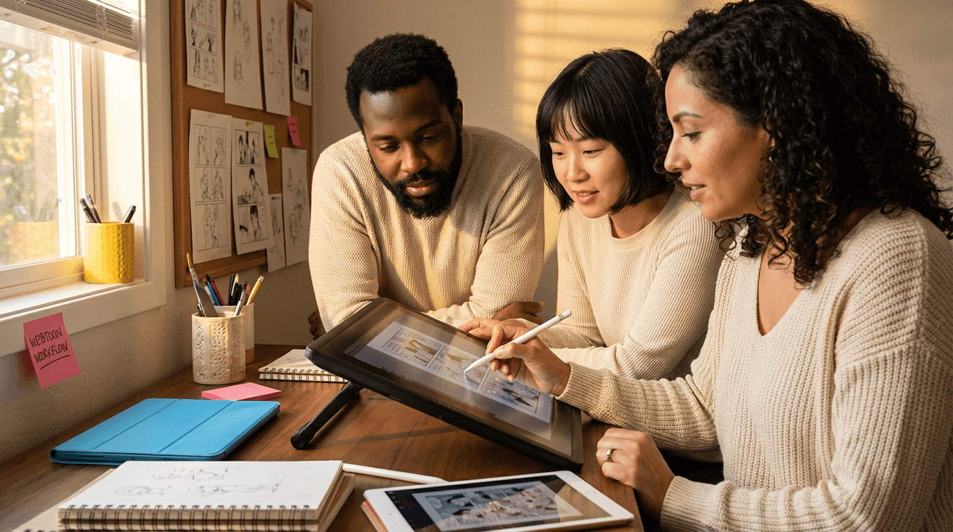 Webtoon Drawing/Creation Course