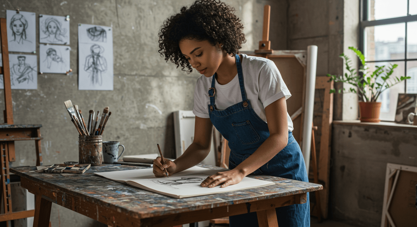 Curso de Roteiro de desenvolvimento em desenho para projeto de aperfeiçoamento profissional