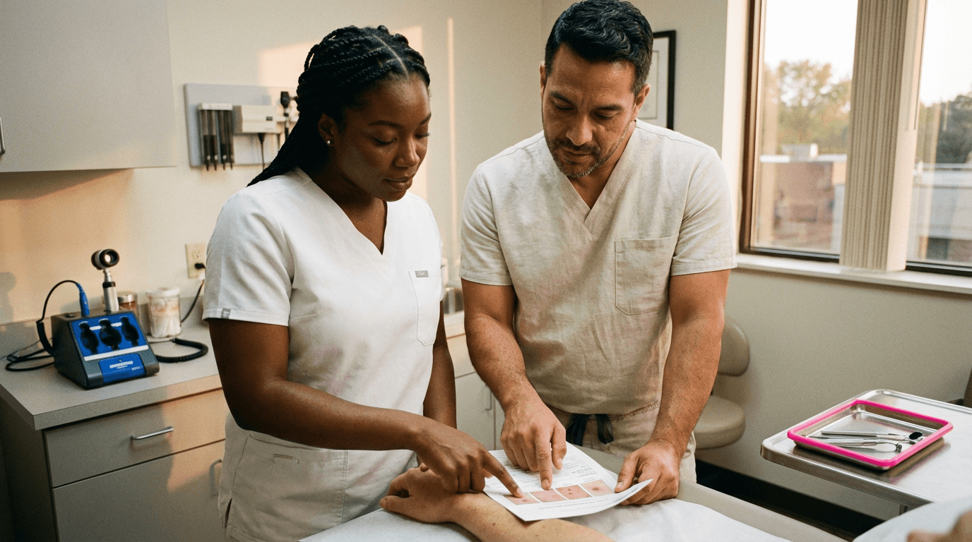 Curso de Auxiliar de Enfermagem em Dermatologia