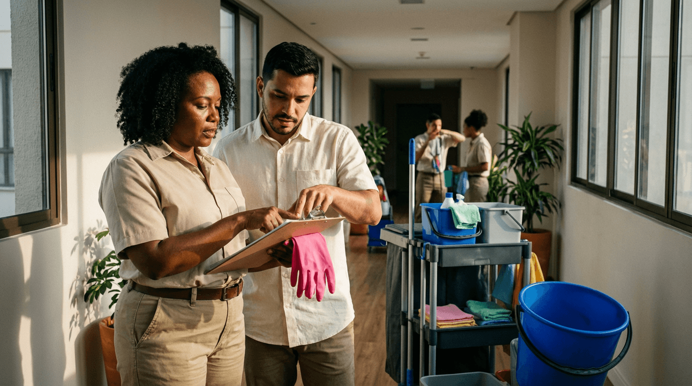 Curso de Supervisor de Serviços de Limpeza