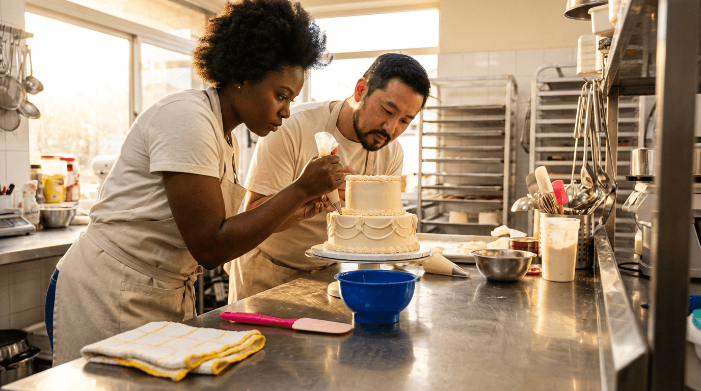 Curso de Auxiliar de Confeitaria