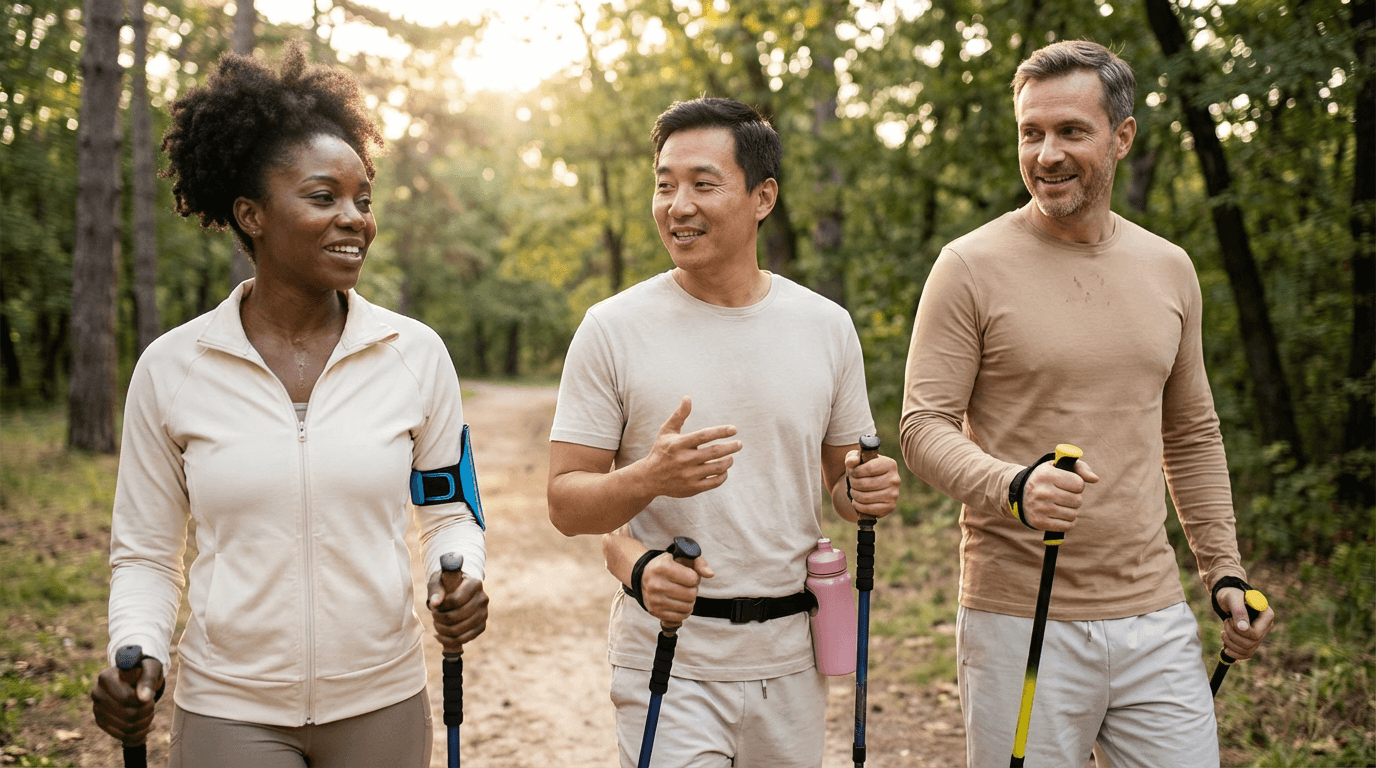 קורס הליכה נורדית למתחילים