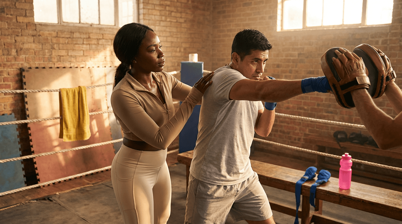 קורס אימון אישי באגרוף