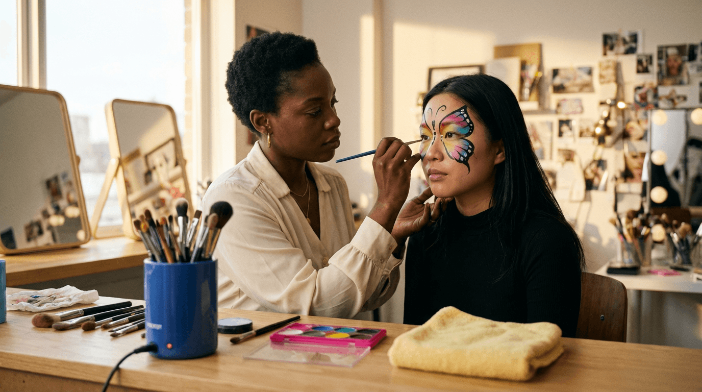 Curso de Pintura de Rosto