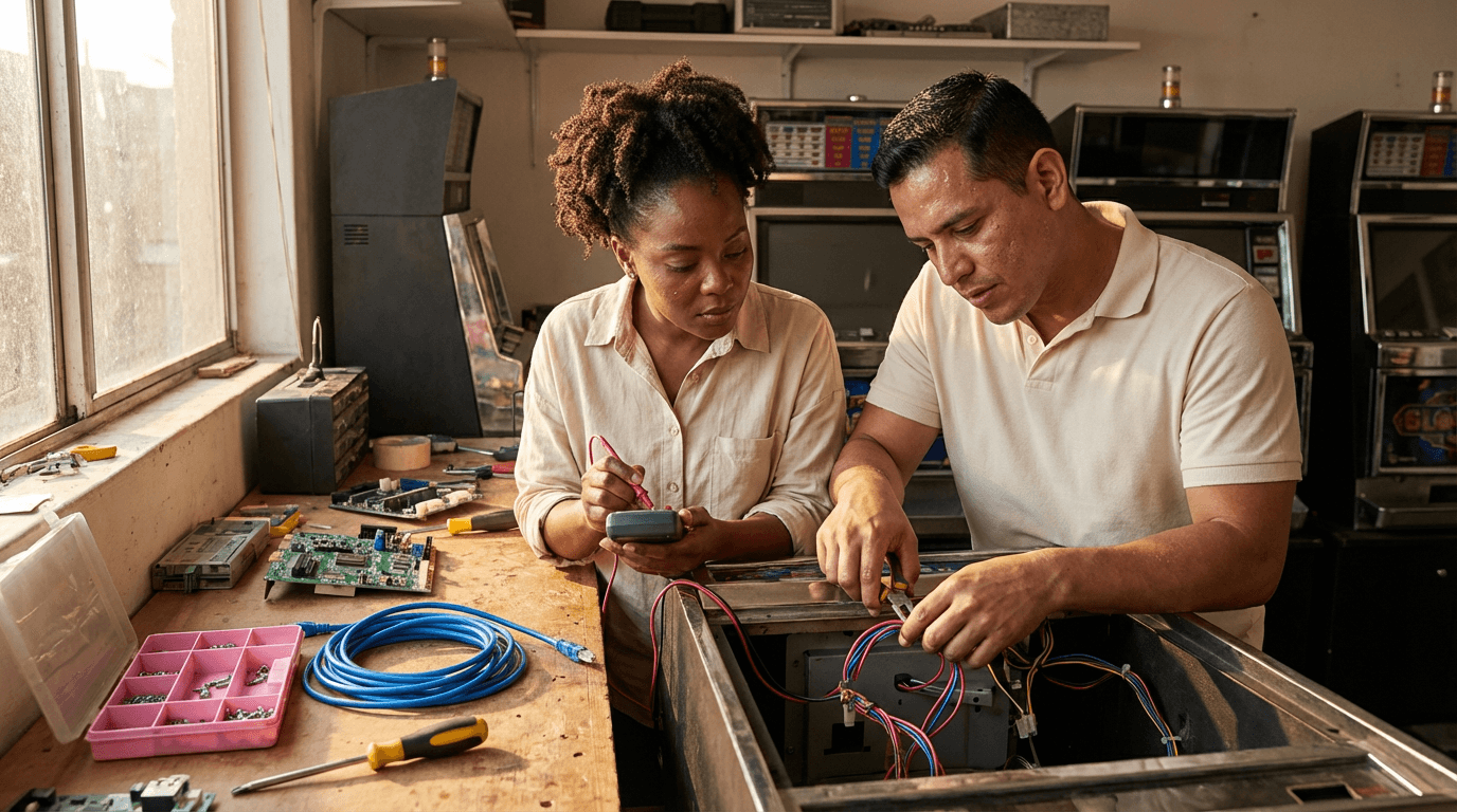 curso de técnico en máquinas tragamonedas
