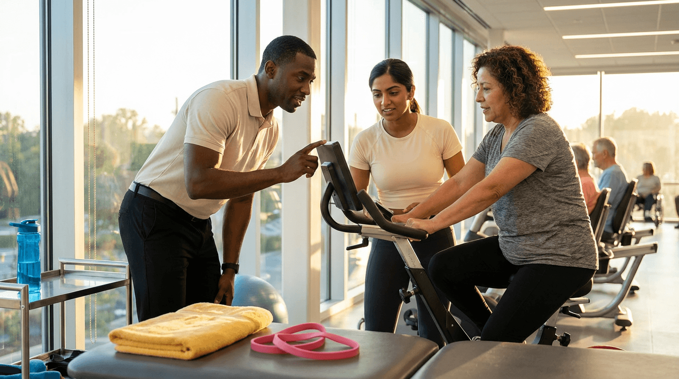 Curso de rehabilitación cardiaca y educación física