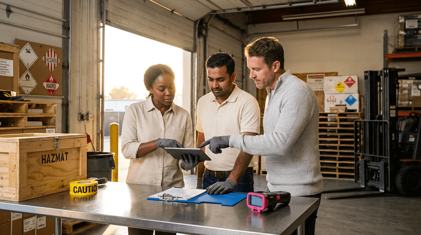 הכשרת יועץ בטיחות לסחורות מסוכנות
