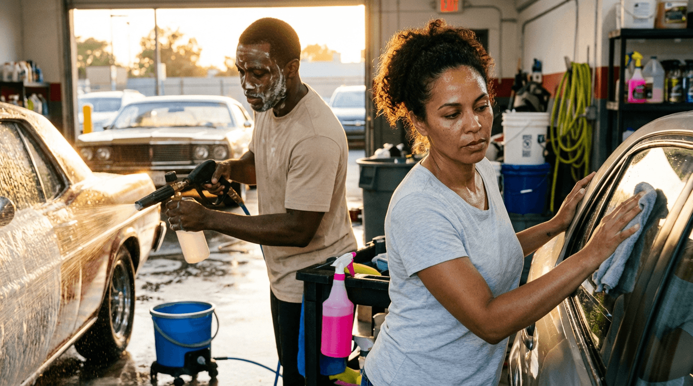 Curso de Técnico em Lavagem de Carros