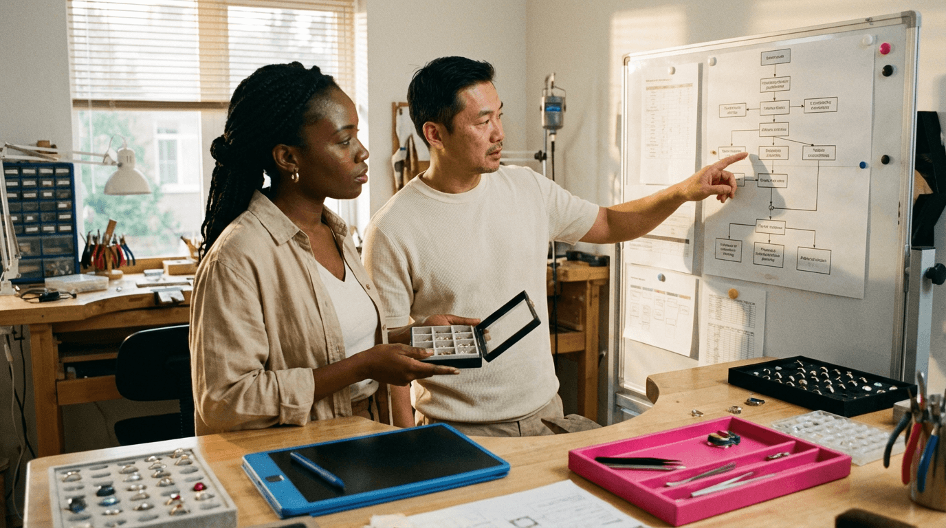 Curso de Coordenador de Produção de Joias