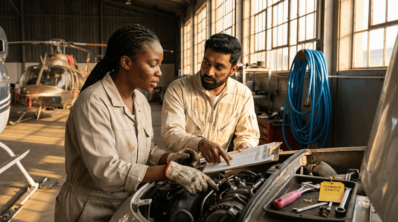 Helicopter Mechanic Training