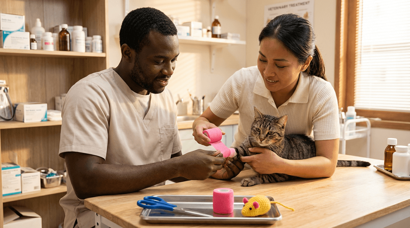 Erste-Hilfe-Kurs für Katzen