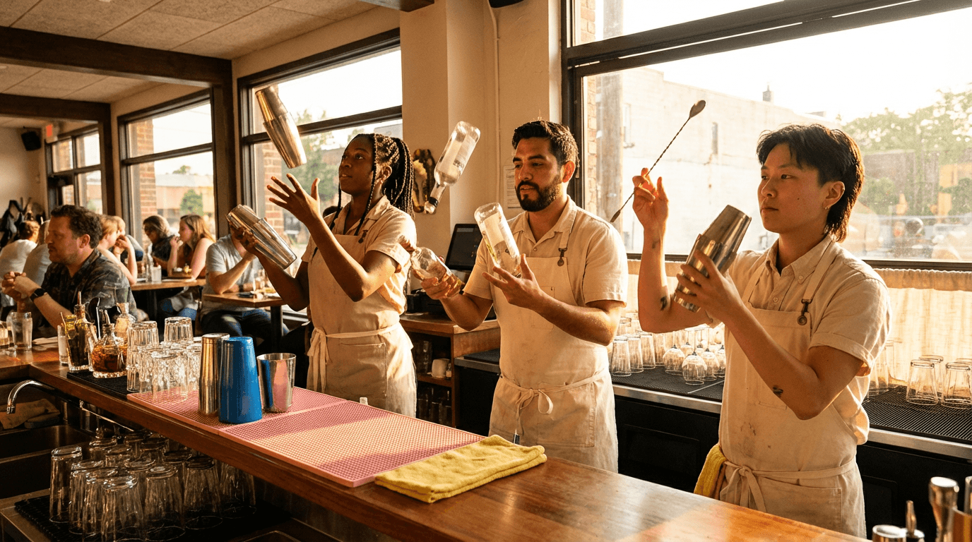 Acrobatic Bartender Course