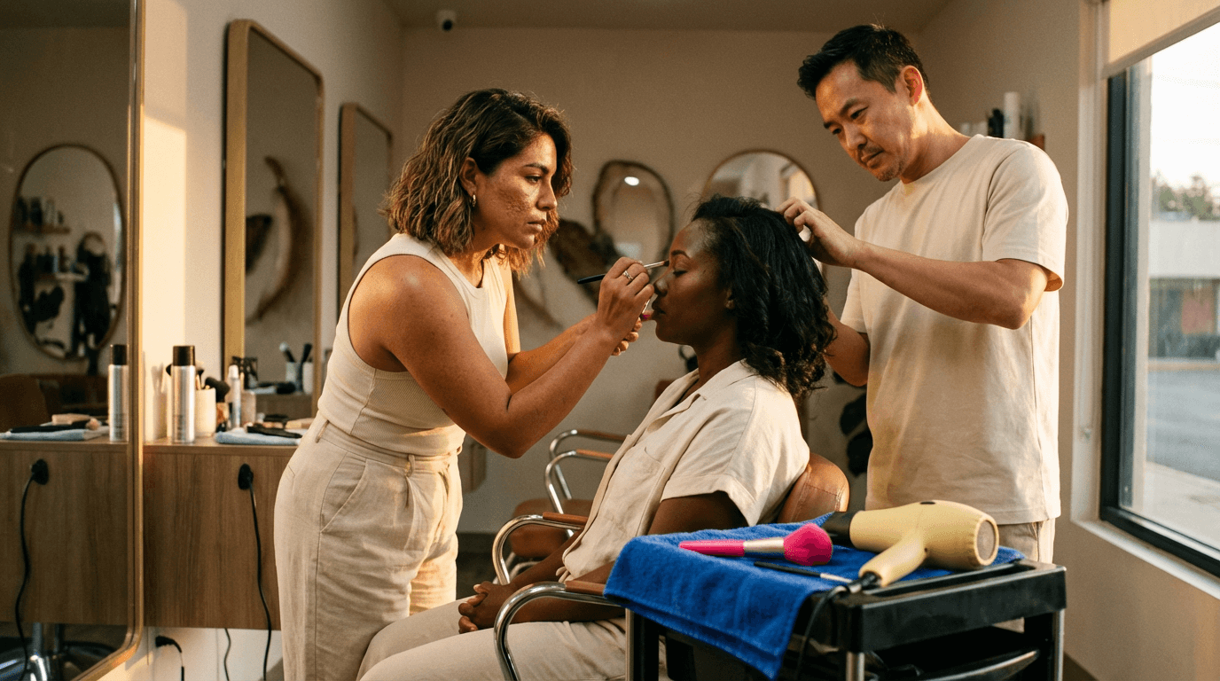 curso de peluquería y maquillaje