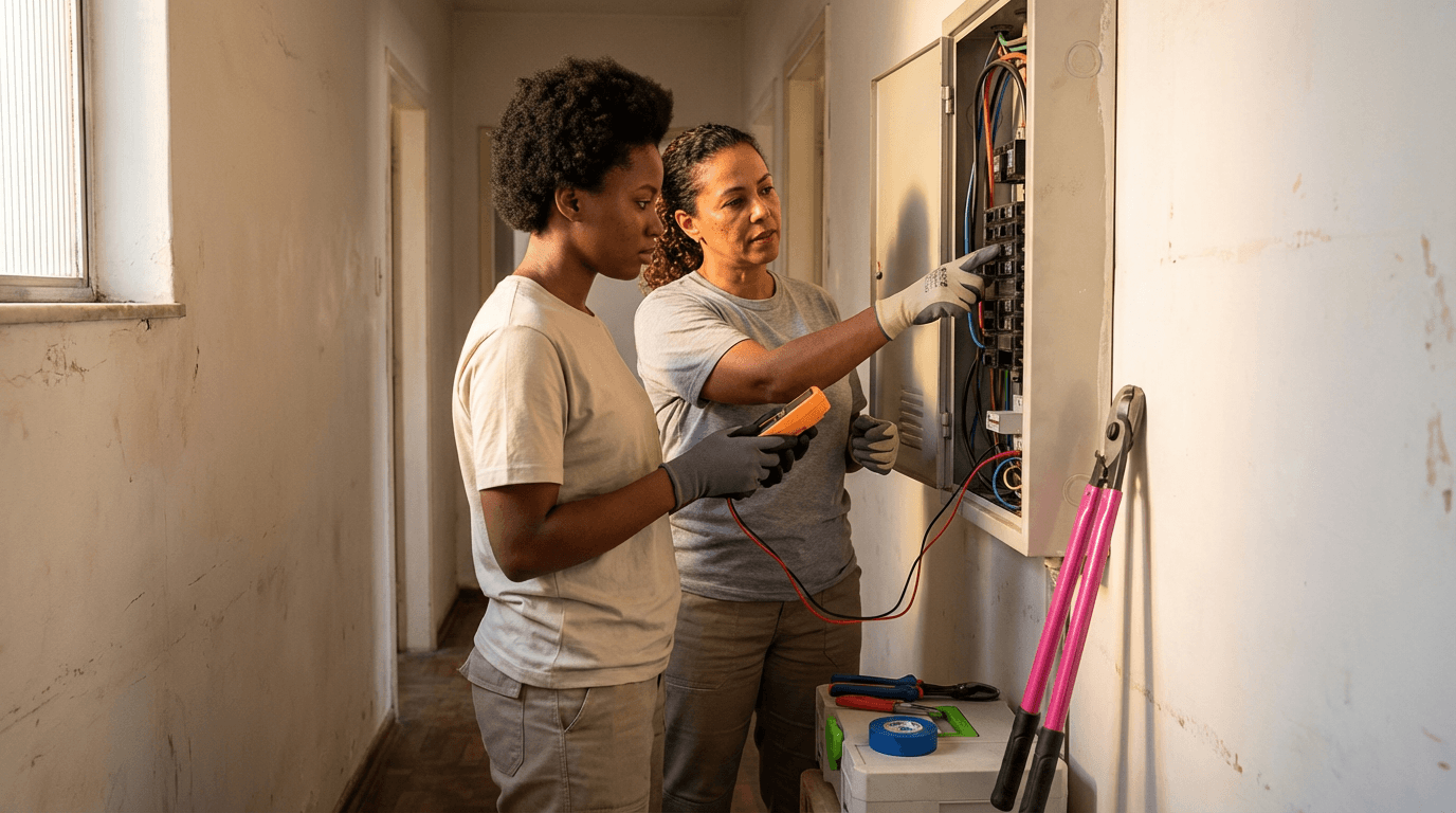 Curso de Eletricista para Mulheres