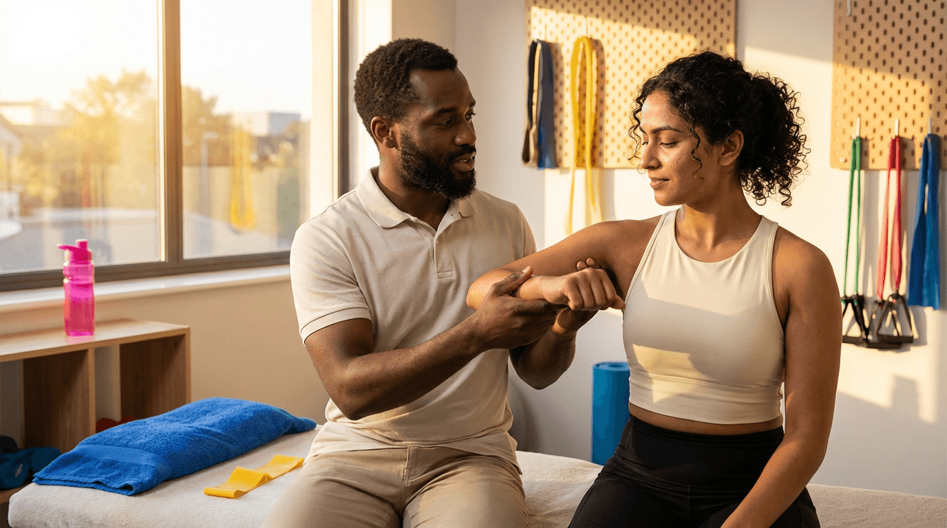 אימון כאבי כתף