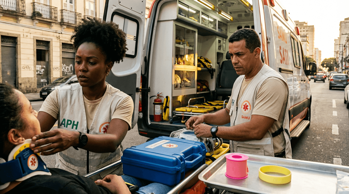 Curso de Socorrista do SAMU