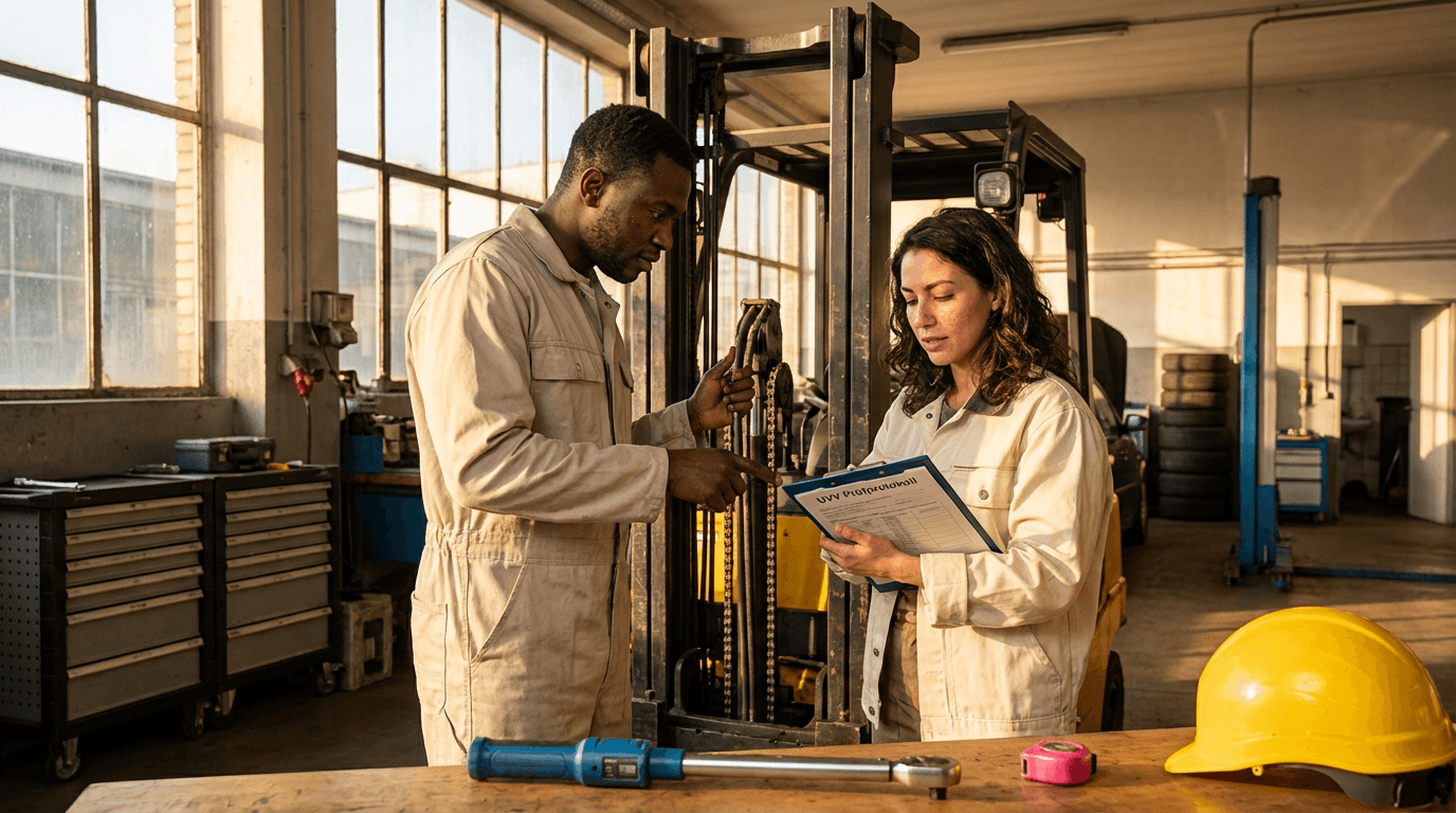 Schulung Uvv-prüfung Stapler