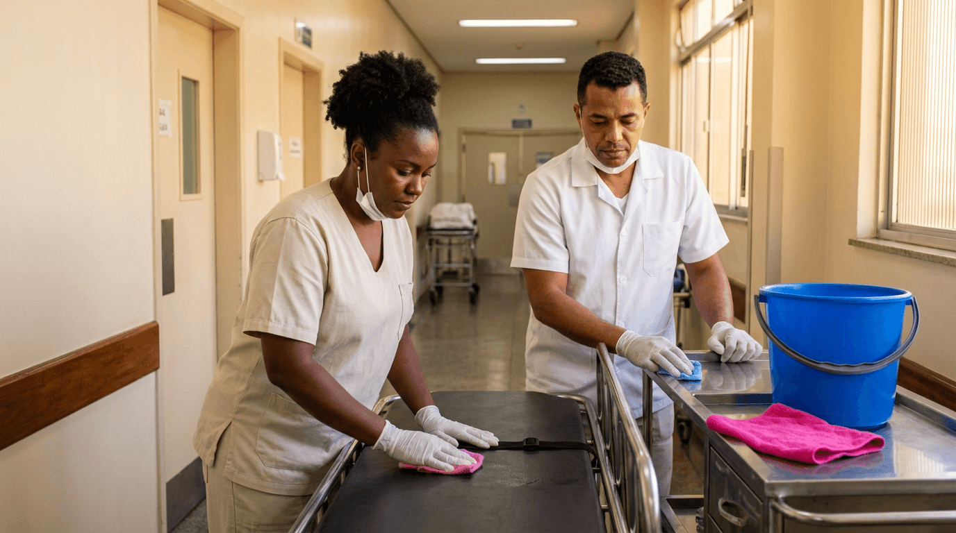 Curso de Auxiliar de Limpeza Hospitalar