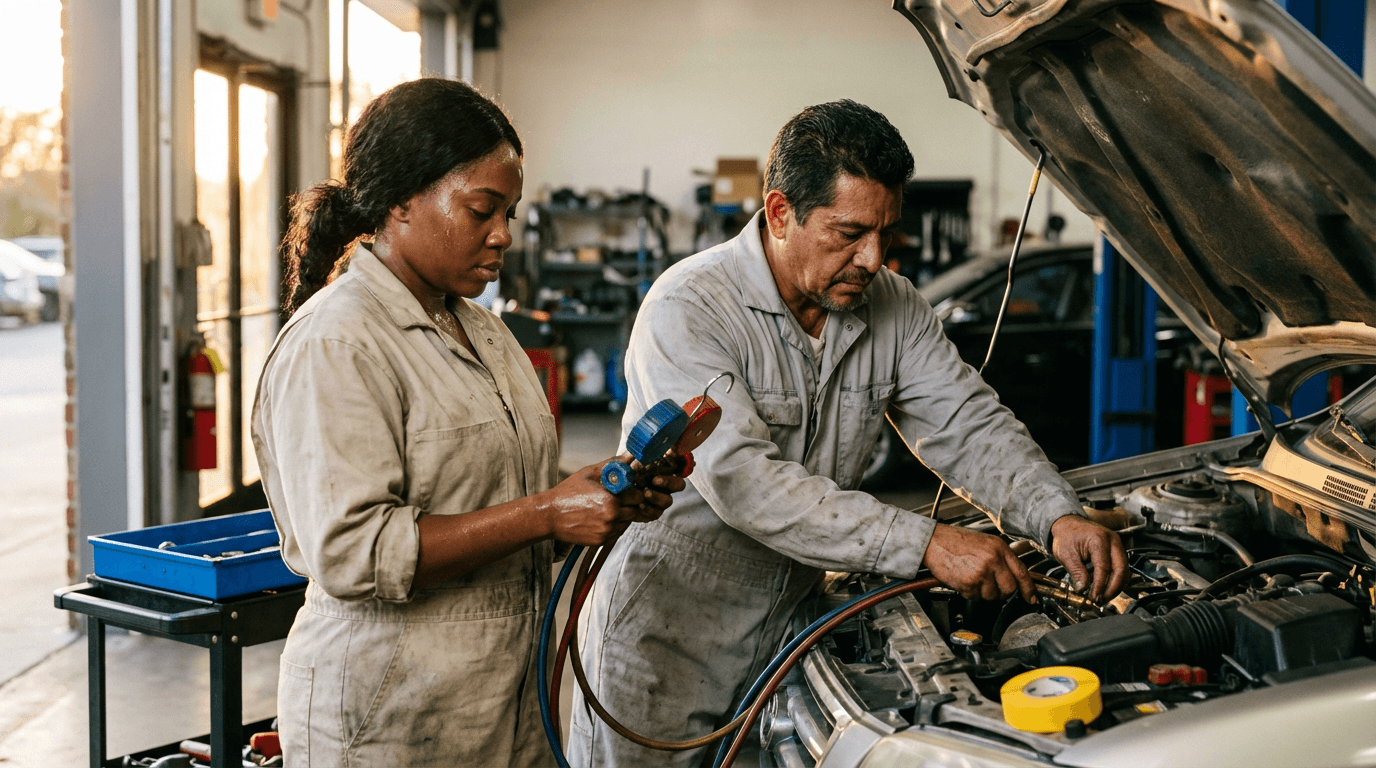 Curso de Mecânico de Ar-condicionado Automotivo