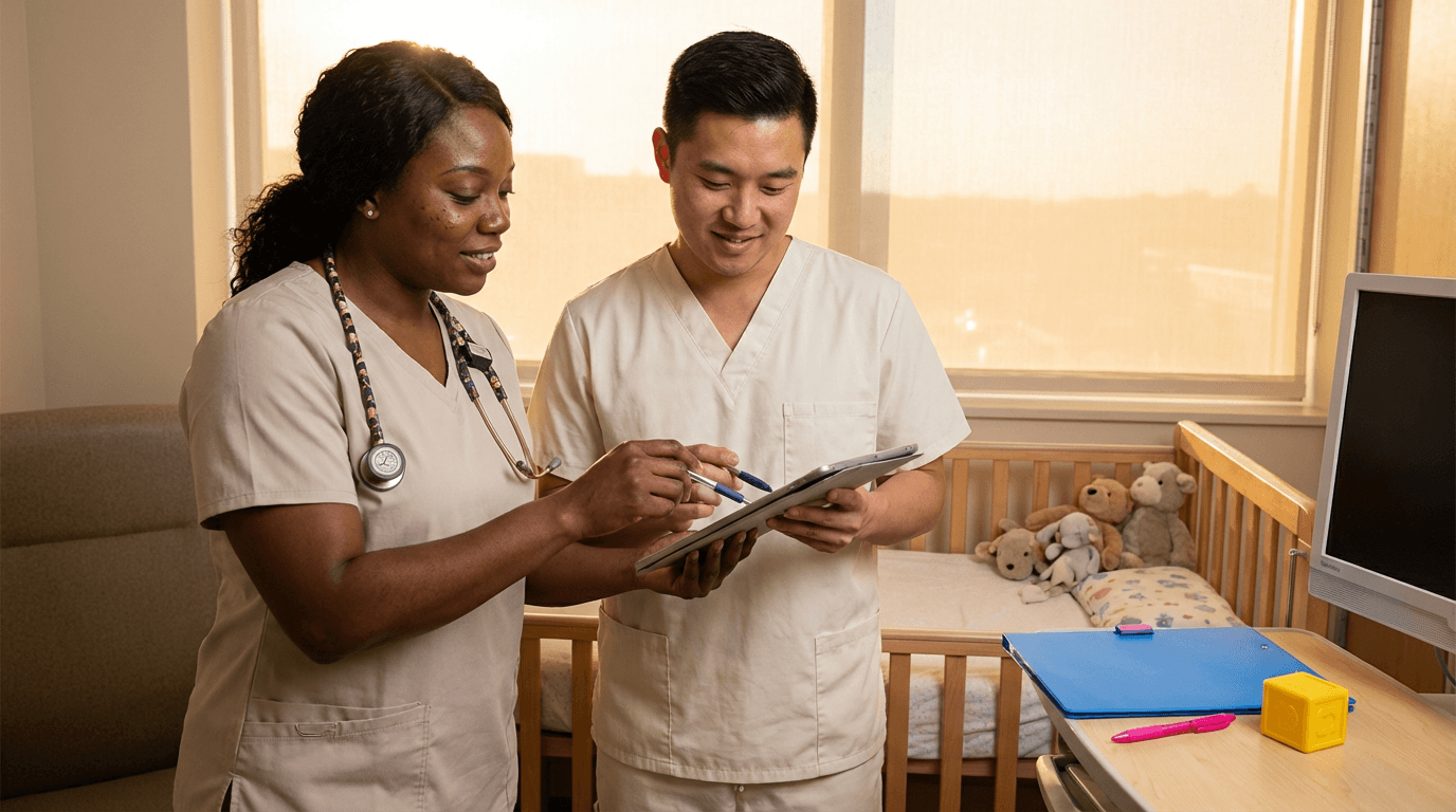 Curso de cuidados de enfermería en pediatría