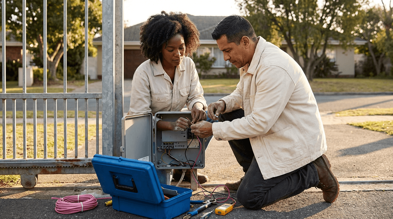 Curso de instalador de puertas automáticas