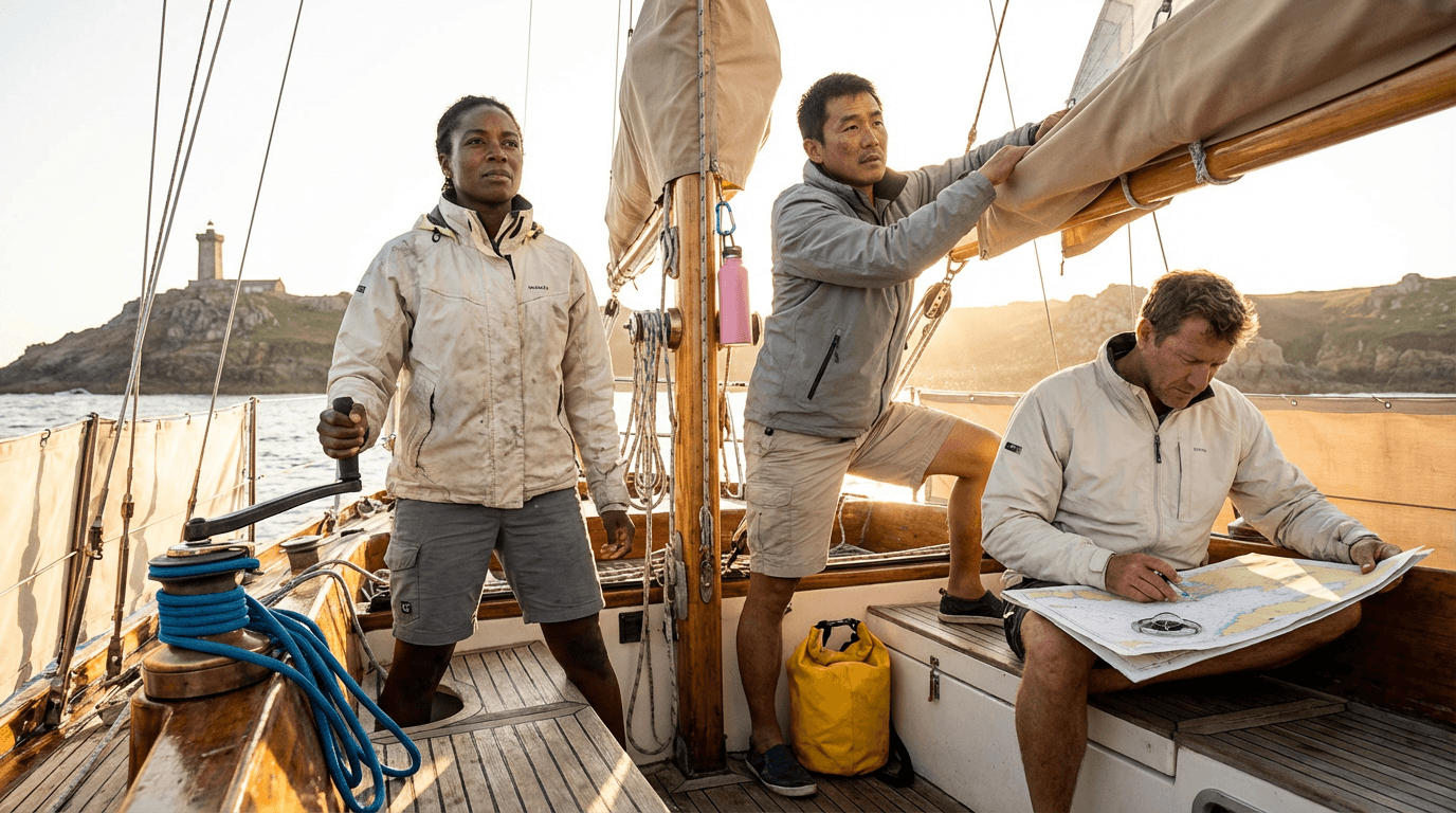 Segeln-kurs Zum Wind