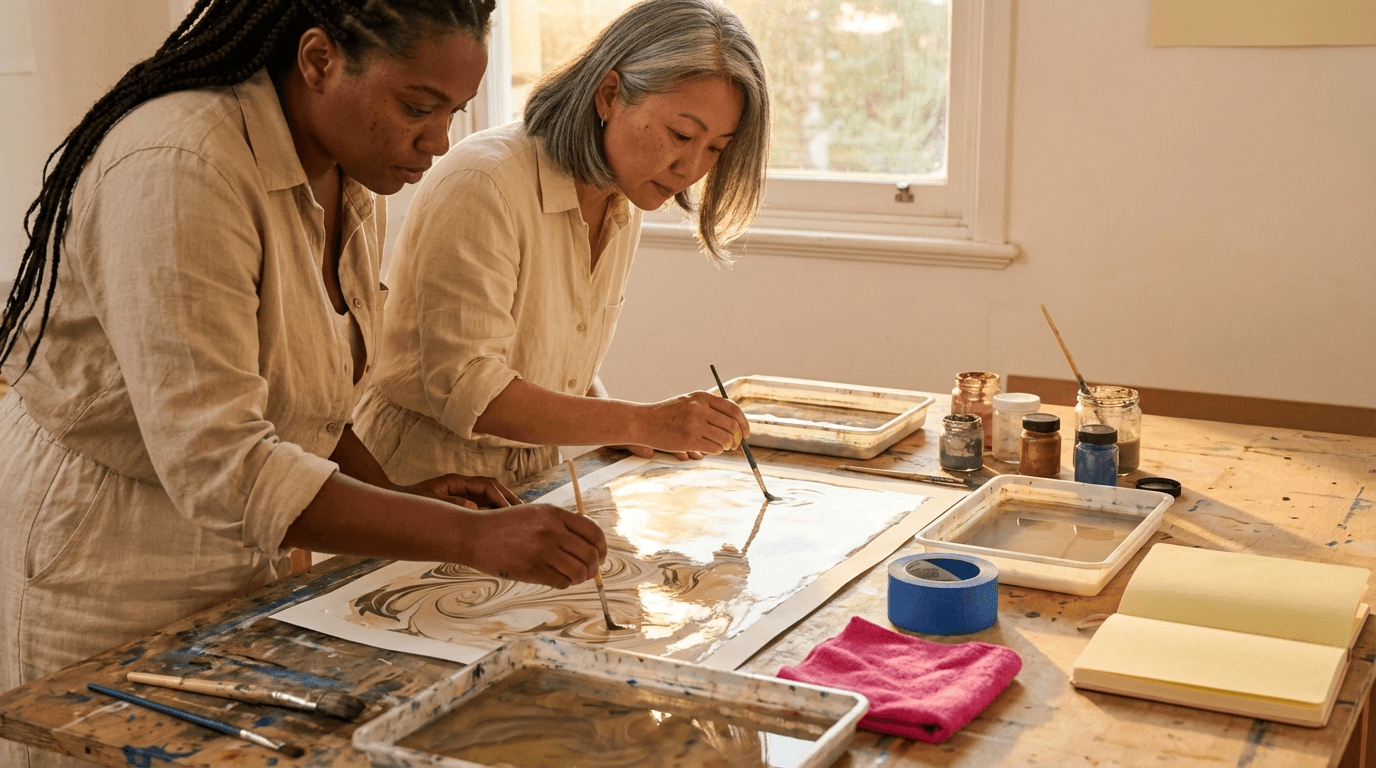 Curso de Marmorização Realista